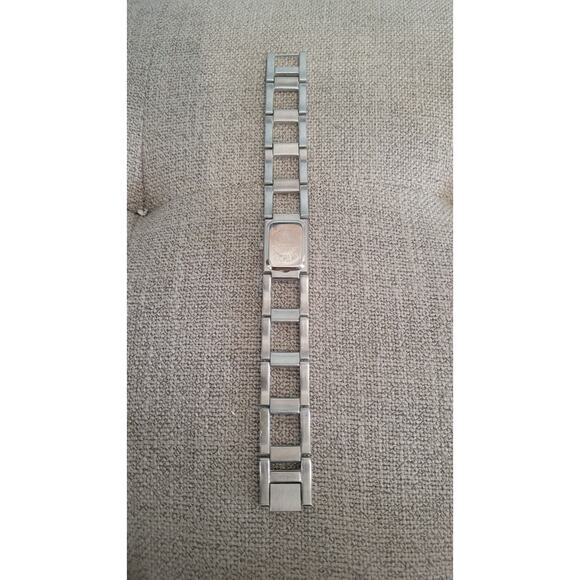 Women’s Silver Tone Rectangle Quartz Bracelet Watch | Marked “Calvin Klein” |... - Picture 3 of 5